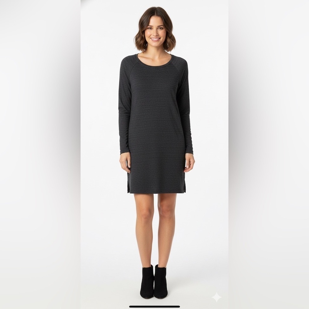 Michael Stars Navy Blue 3/4 sleeve sweater dress size medium